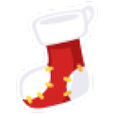 Festive Stocking Sticker